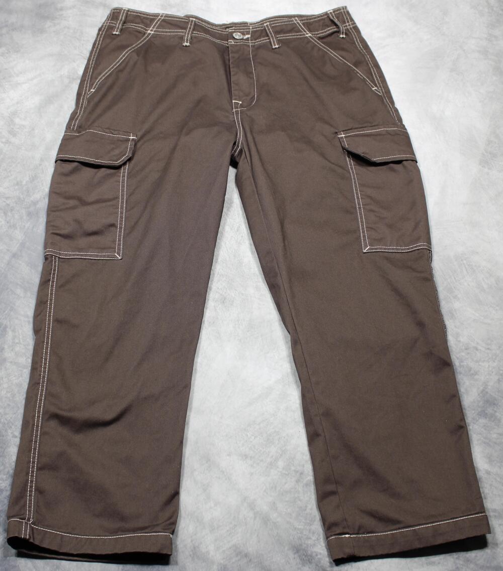 True Religion Pants Mens 34 Brown Cargo Workwear